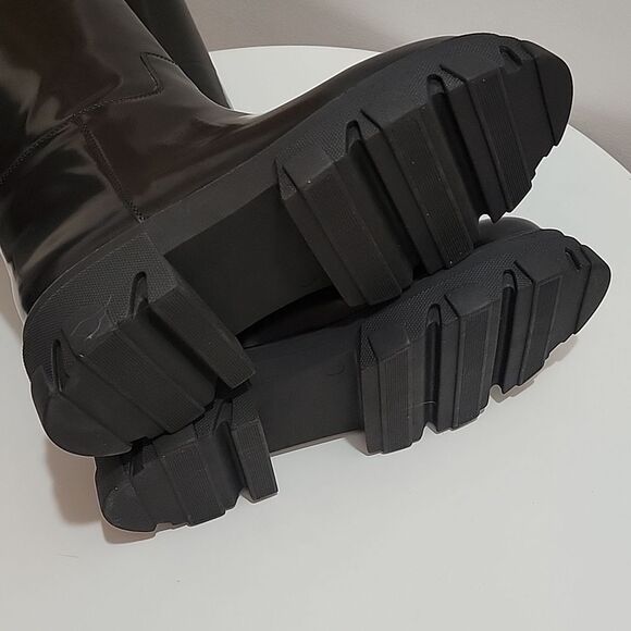 Gia Borghini Black Combat Boots - Picture 13 of 16